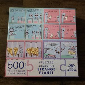 Strange Planet Puzzle w/Poster (500 pieces)